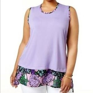 Seven7 x Melissa McCarthy Ruffle Tank